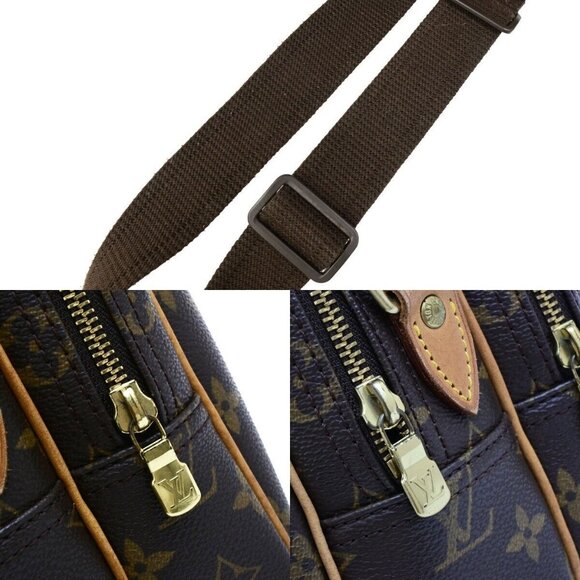 LOUIS VUITTON Reporter PM Crossbody Shoulder Bag Monogram Leather M45254 80ED243 - Picture 8 of 15